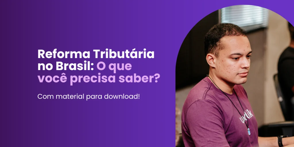 Ilustração representando a Reforma Tributária no Brasil, com destaque para novos impostos e mudanças nas regras fiscais.